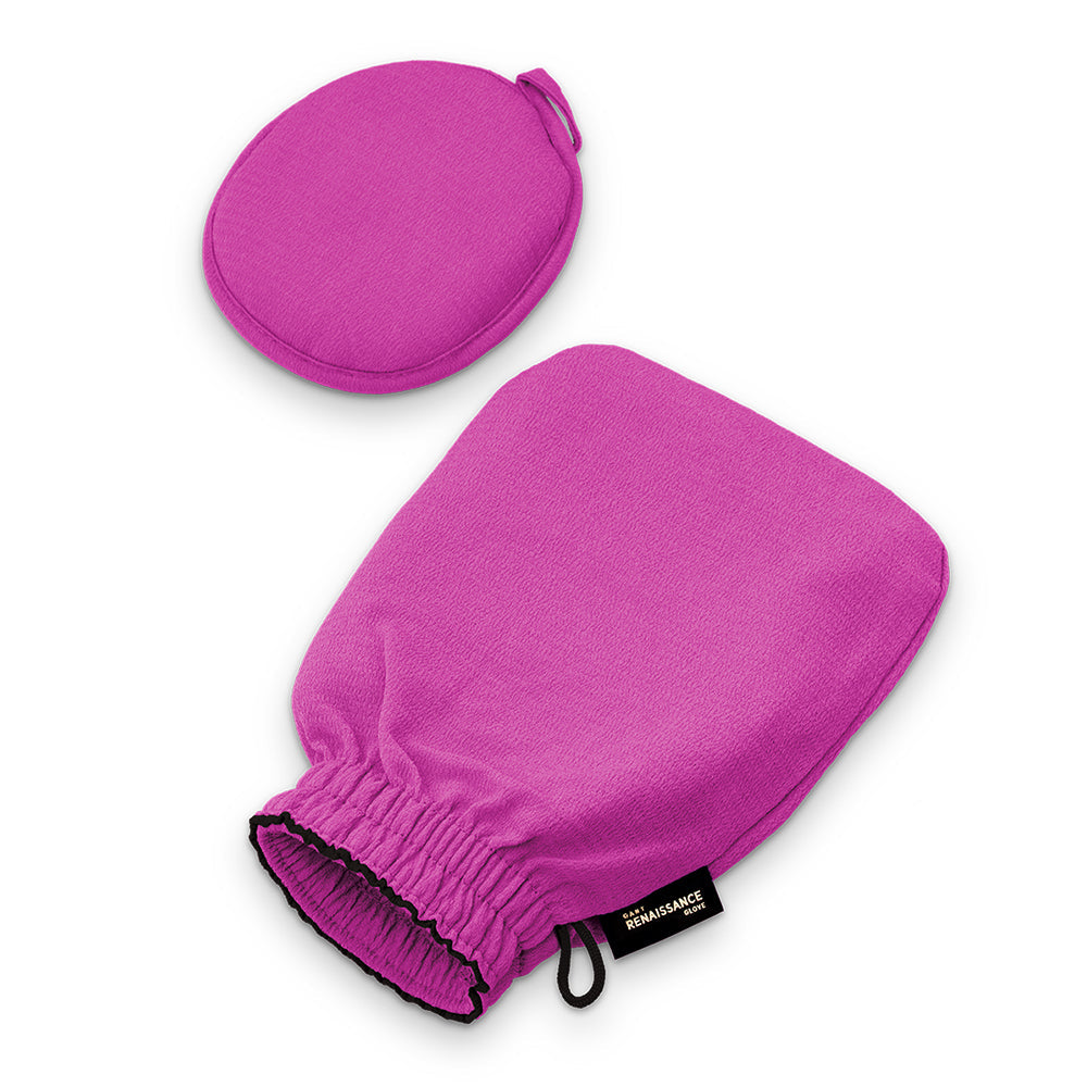Renaissance Duo Body and Face Exfoliating Glove