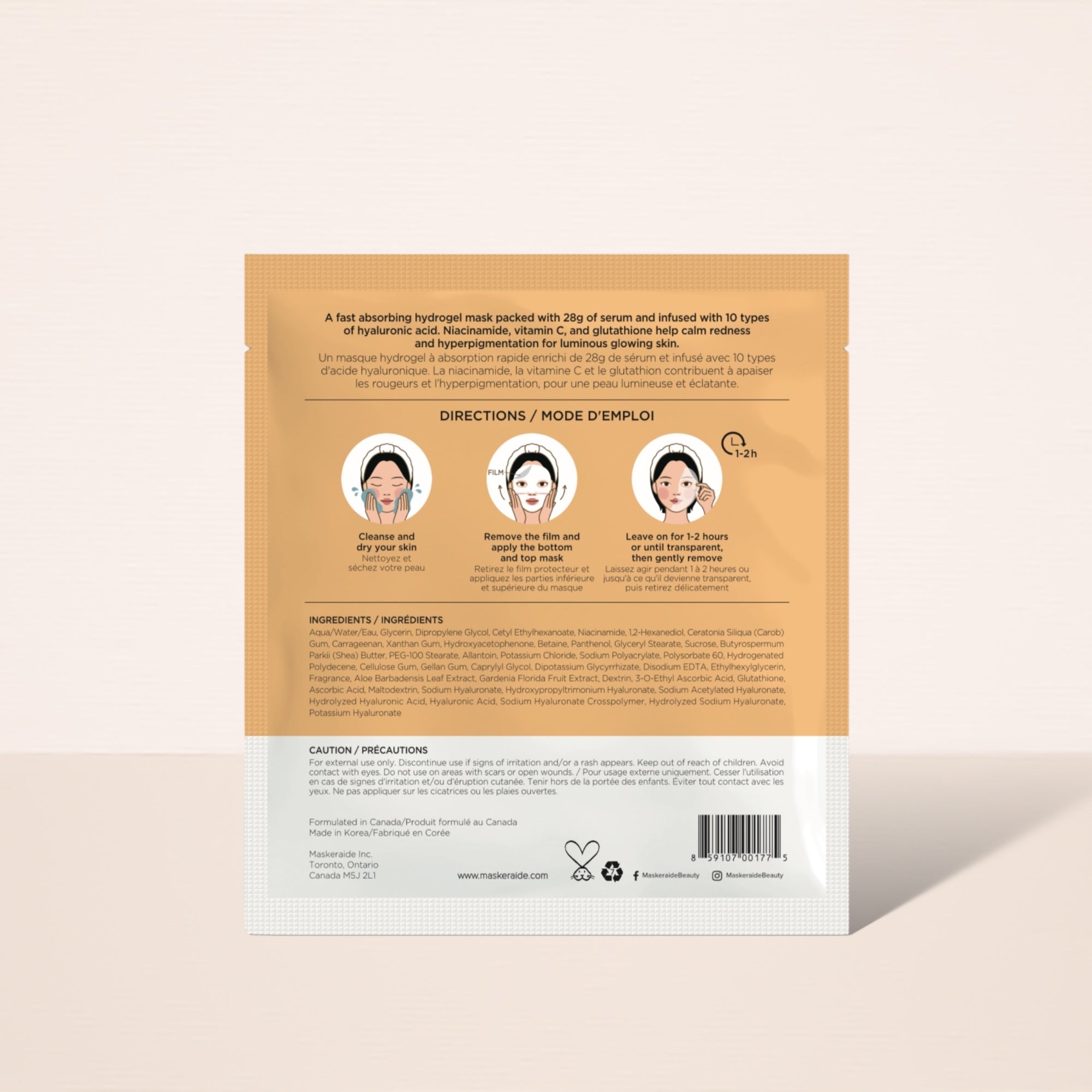 Maskeraide Vitamin C Melting Mask