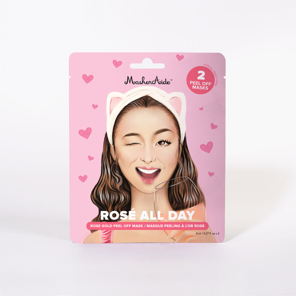 MaskerAide Rosé All Day Peeling Mask