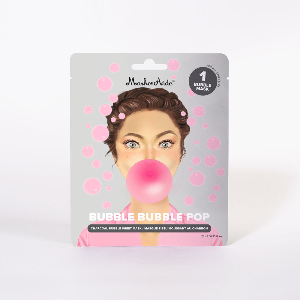 MaskerAide BUBBLE BUBBLE POP Foaming Sheet Mask