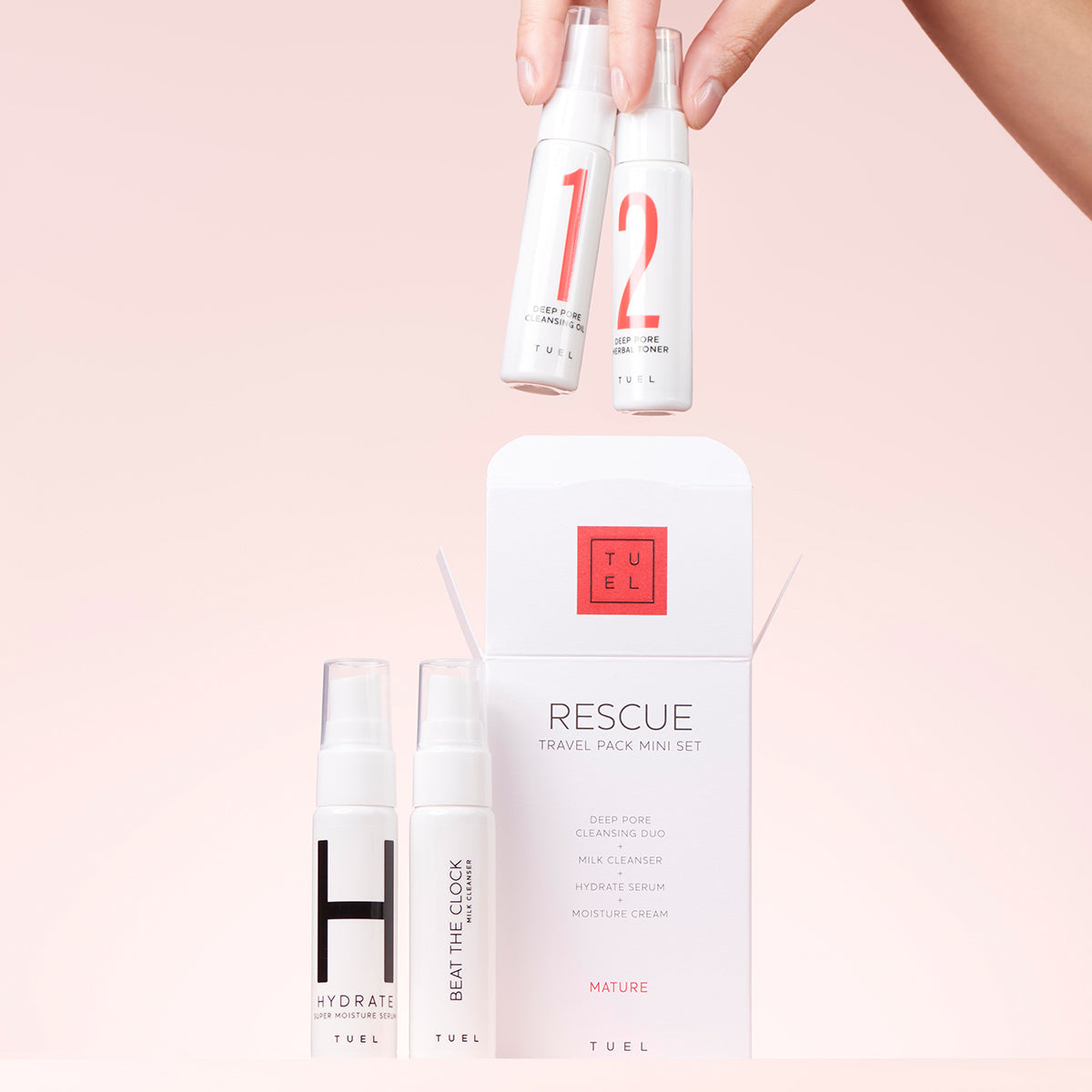 Rescue Travel Pack Mini Set, 30 ml, 3 PCS