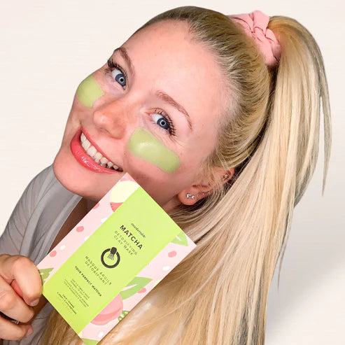 MaskerAide Matcha Detoxifying Clay Mask, 3pcs