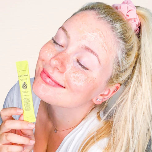 MaskerAide Pineapple Brightening Jelly Mask, 3pcs